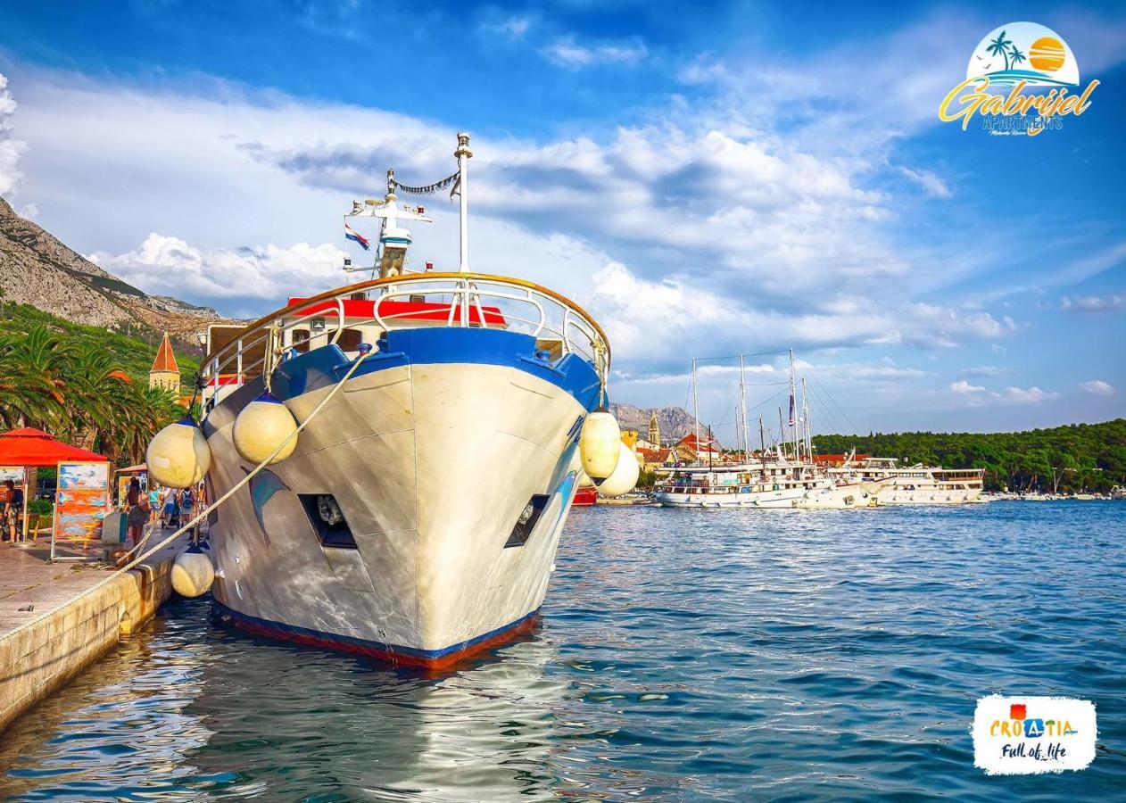 Gabrijel Apartments Makarska 1 Exteriér fotografie